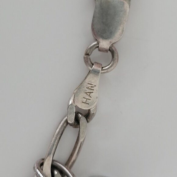 HAN Sterling Silver Sewing Themed Charm Bracelet - Picture 7 of 9